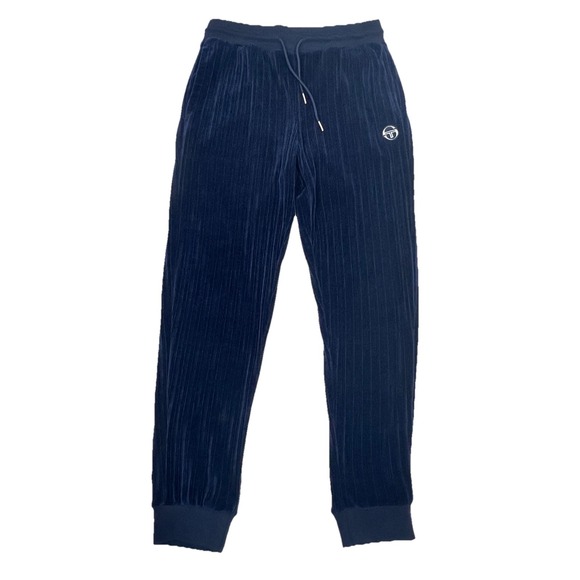 Sergio Tacchini Other - Sergio Tacchini Chenille Velour Pants Maritime Blue Medium Tracksuit
